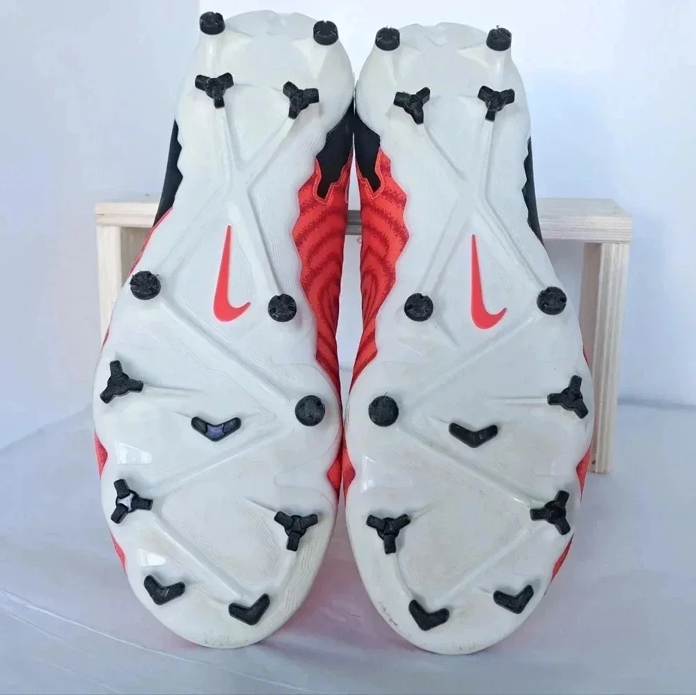 Nike Phantom GX Pro Firm Ground Soccer Cleats Bright Crimson/Black Size 5.5/23cm - Picture 8 of 8